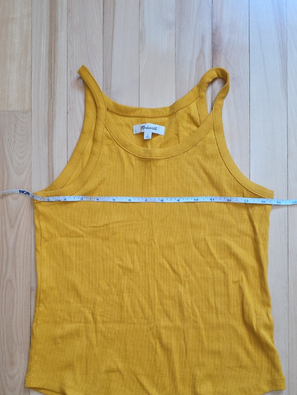 Madewell Brightside Rib '90s Tank - Picture 3 of 6